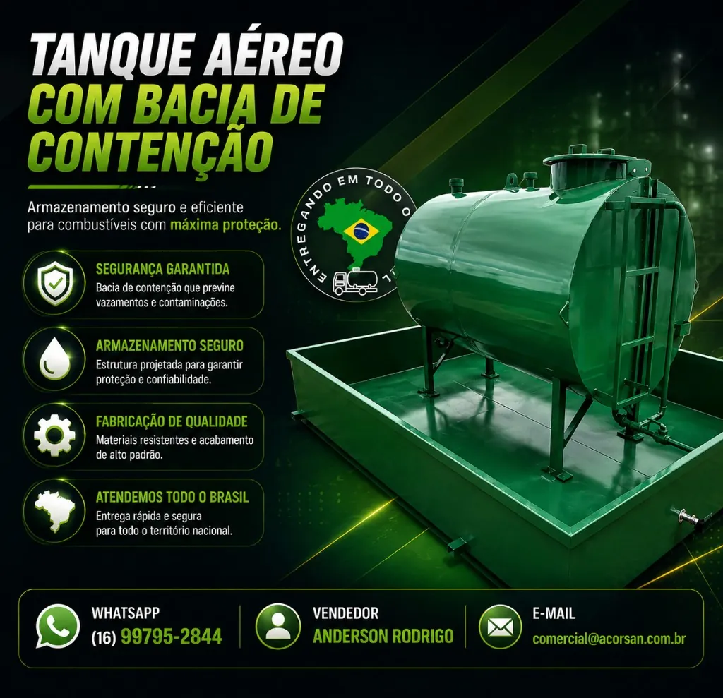 Tanque Aéreo Modular Expansão em Etapas